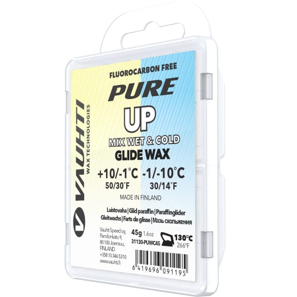 Fart ski VAUHTI PURE UP WET&COLD 45 +10/-1°C TRANSPARENT