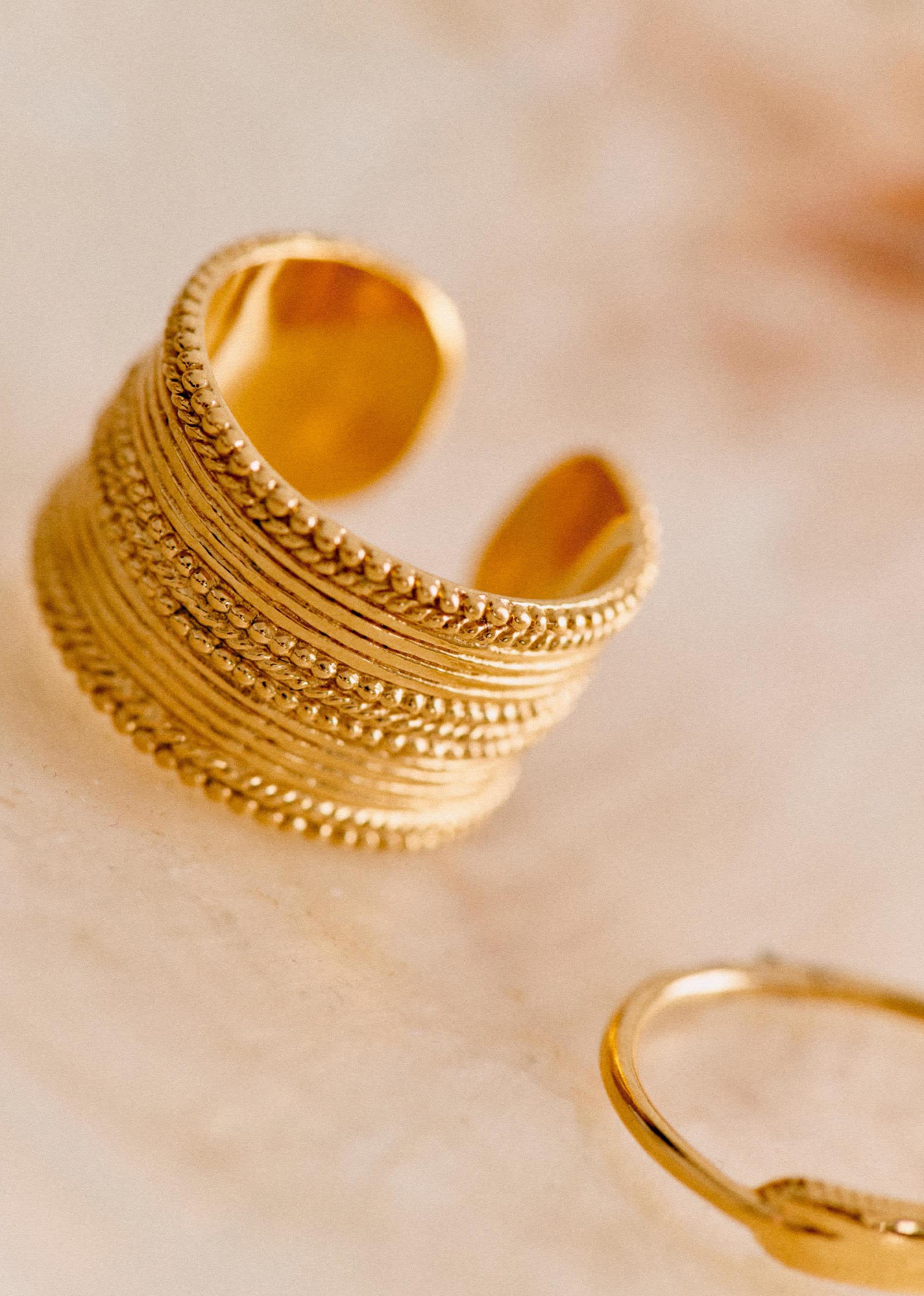 Bague Meika - Doré - E-SHOP/BIJOUX Bracelets & Bagues 5905866