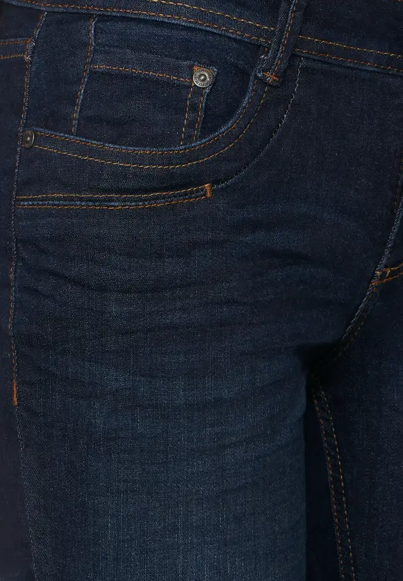 Blaue used Casual Fit Jeans - dark indigo used wash