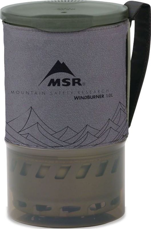MSR - Windburner - Kooktoestel - Grijs - 1,0 Liter - Gasbranders