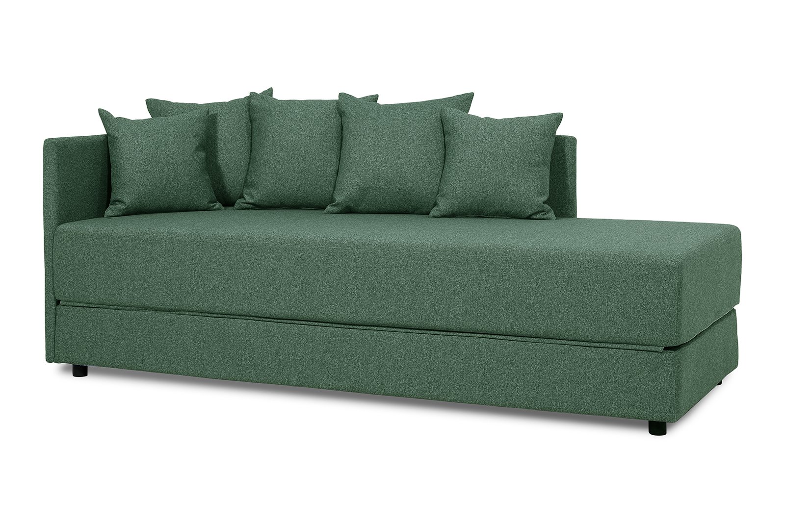 Tina sovesofa I tekstil Soild 17 grønn