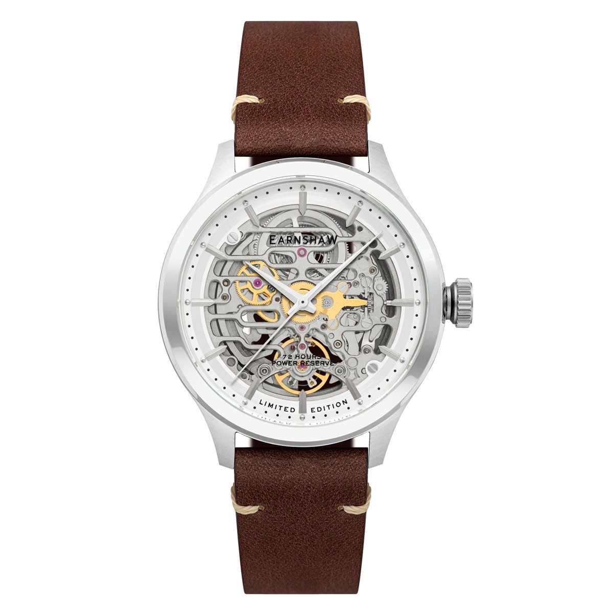 Montre automatique bracelet cuir BARON