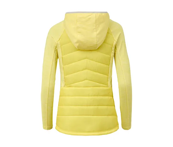 Hybrid-Thermojacke, gelb