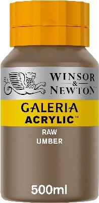 Winsor & Newton - Akrylmaling - Raw Umber 500 ML