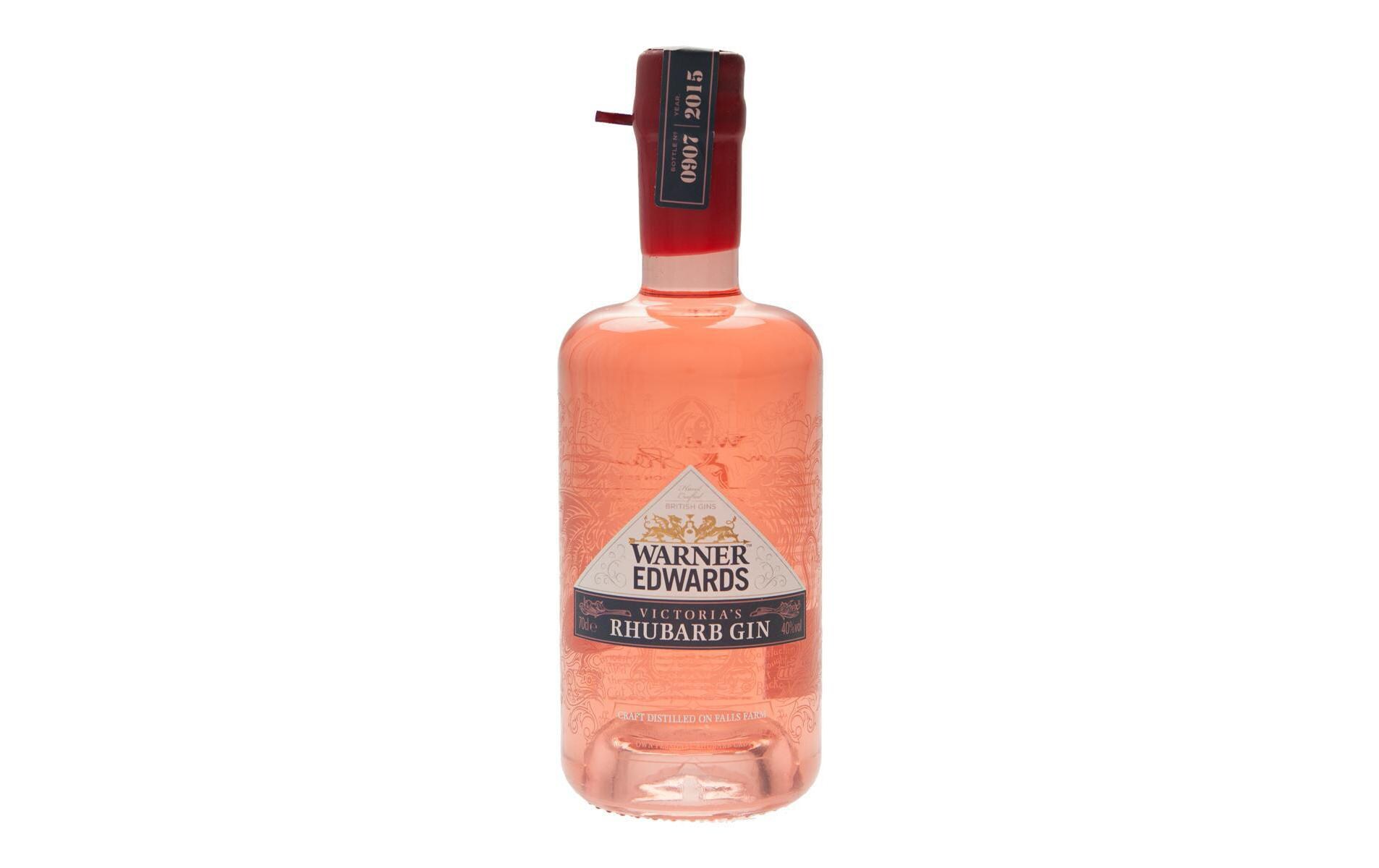 Warners Rhubarb Gin 0.7 lFruchtiges Wacholder-Destillat aus England