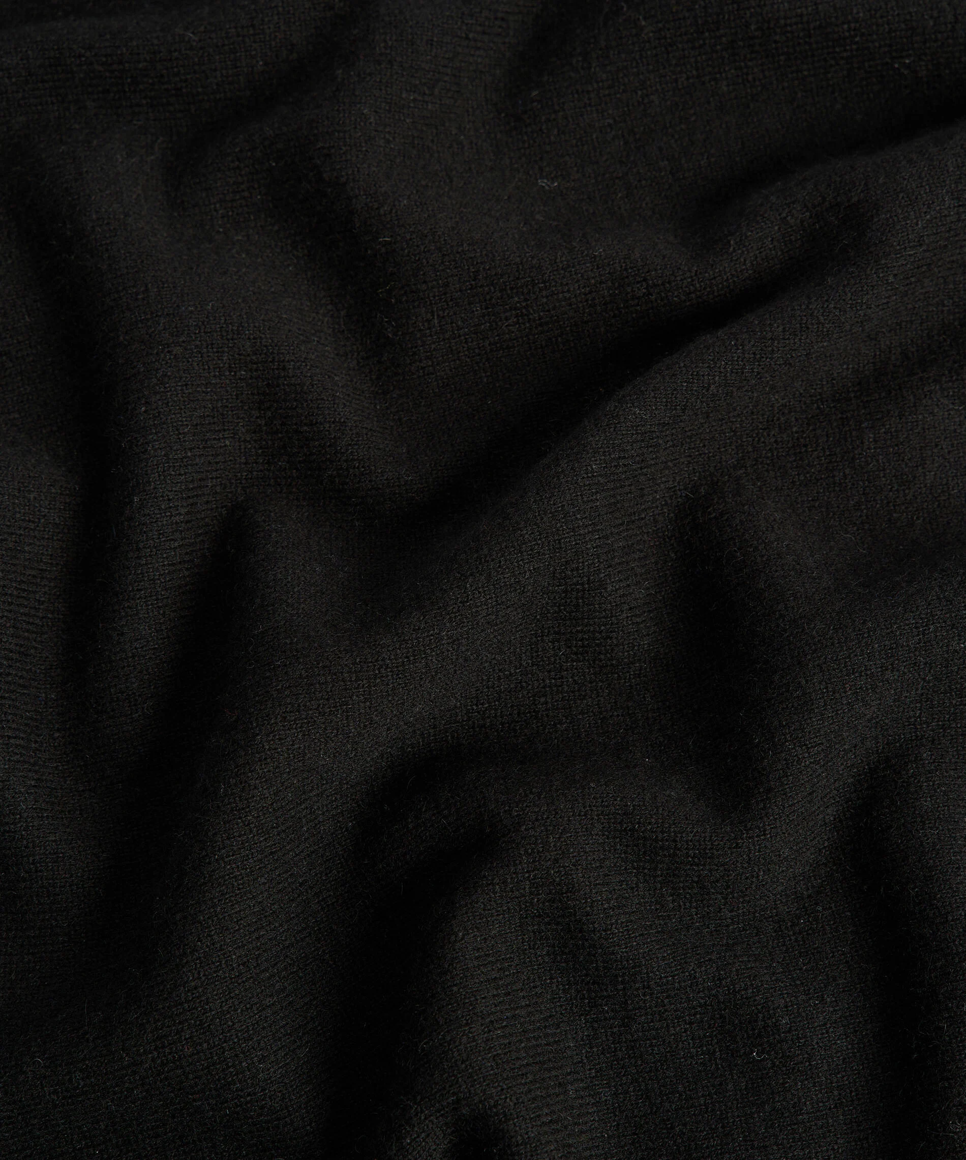 Pull col rond en cachemire | Noir