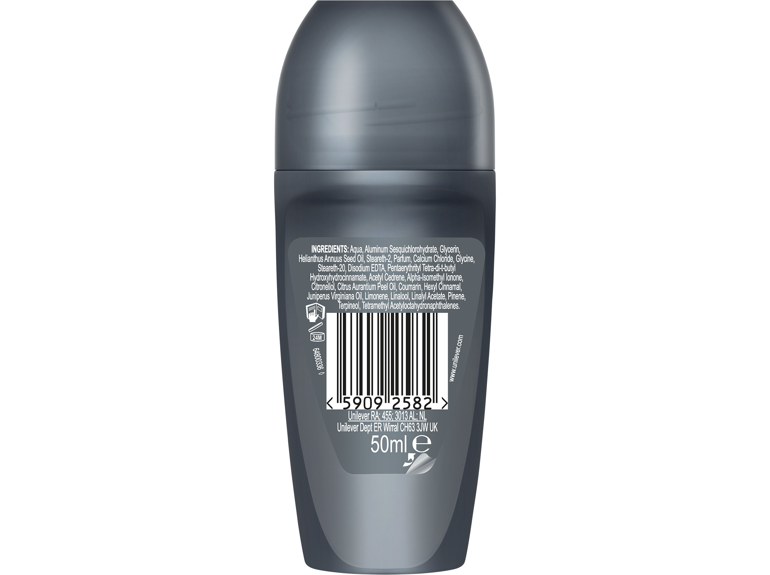 DEO ROLL-ON DOVE MEN CLEAN COMFORT 72H 50ML