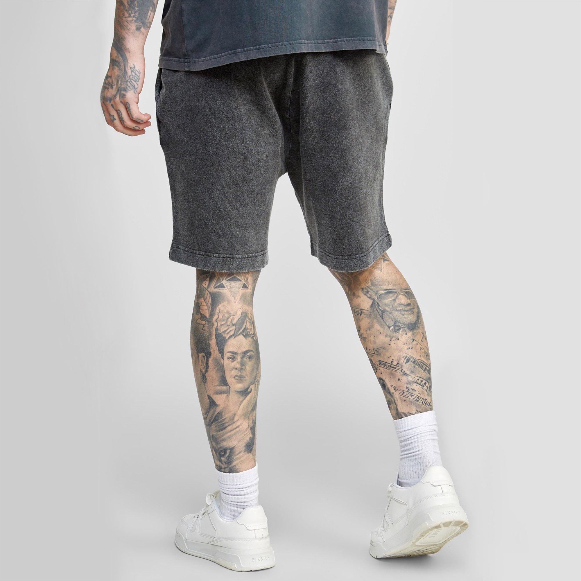 SikSilk SS Logo Shorts Mens
