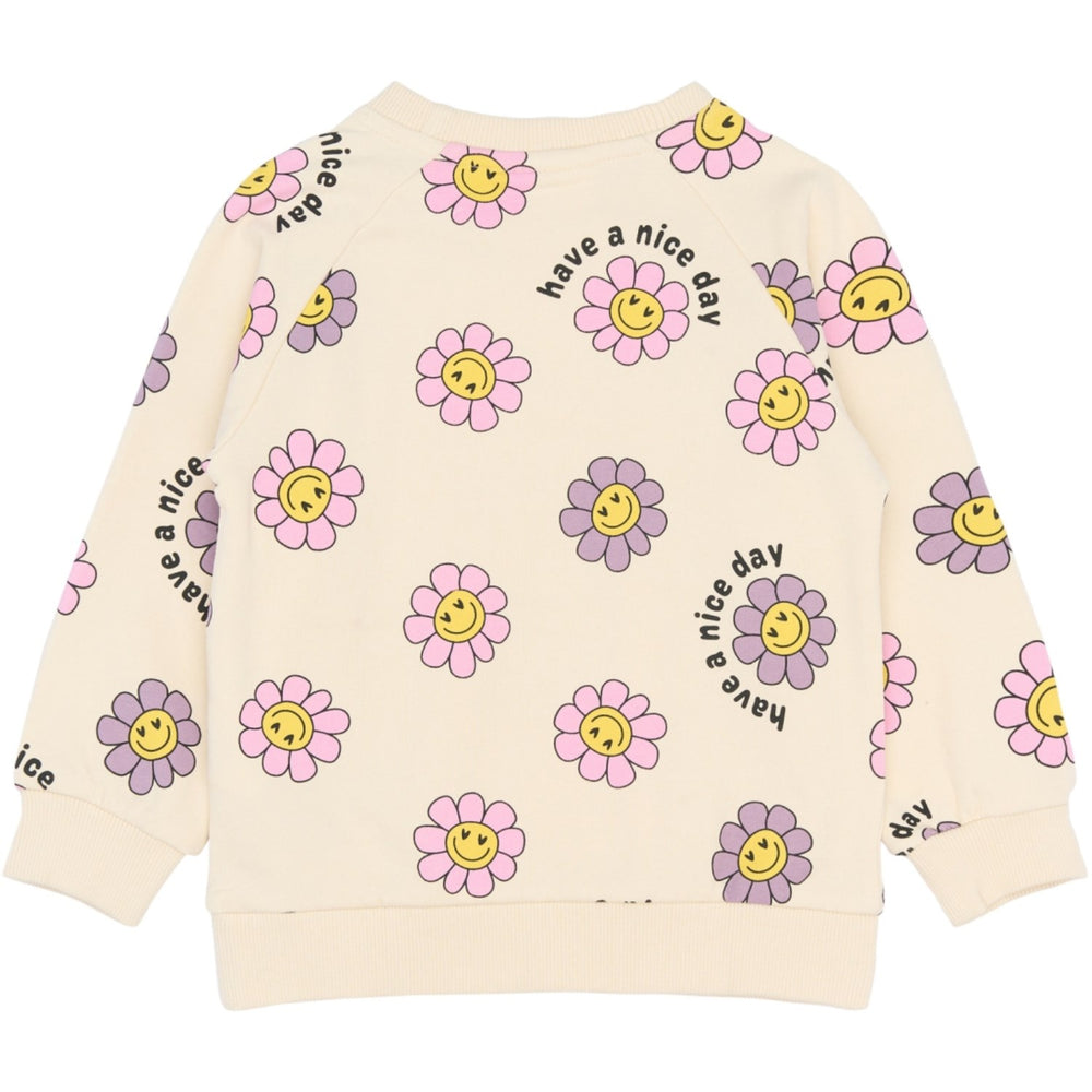 Køb THE NEW Siblings Gardenia Aop Tnstsaga Sweatshirt