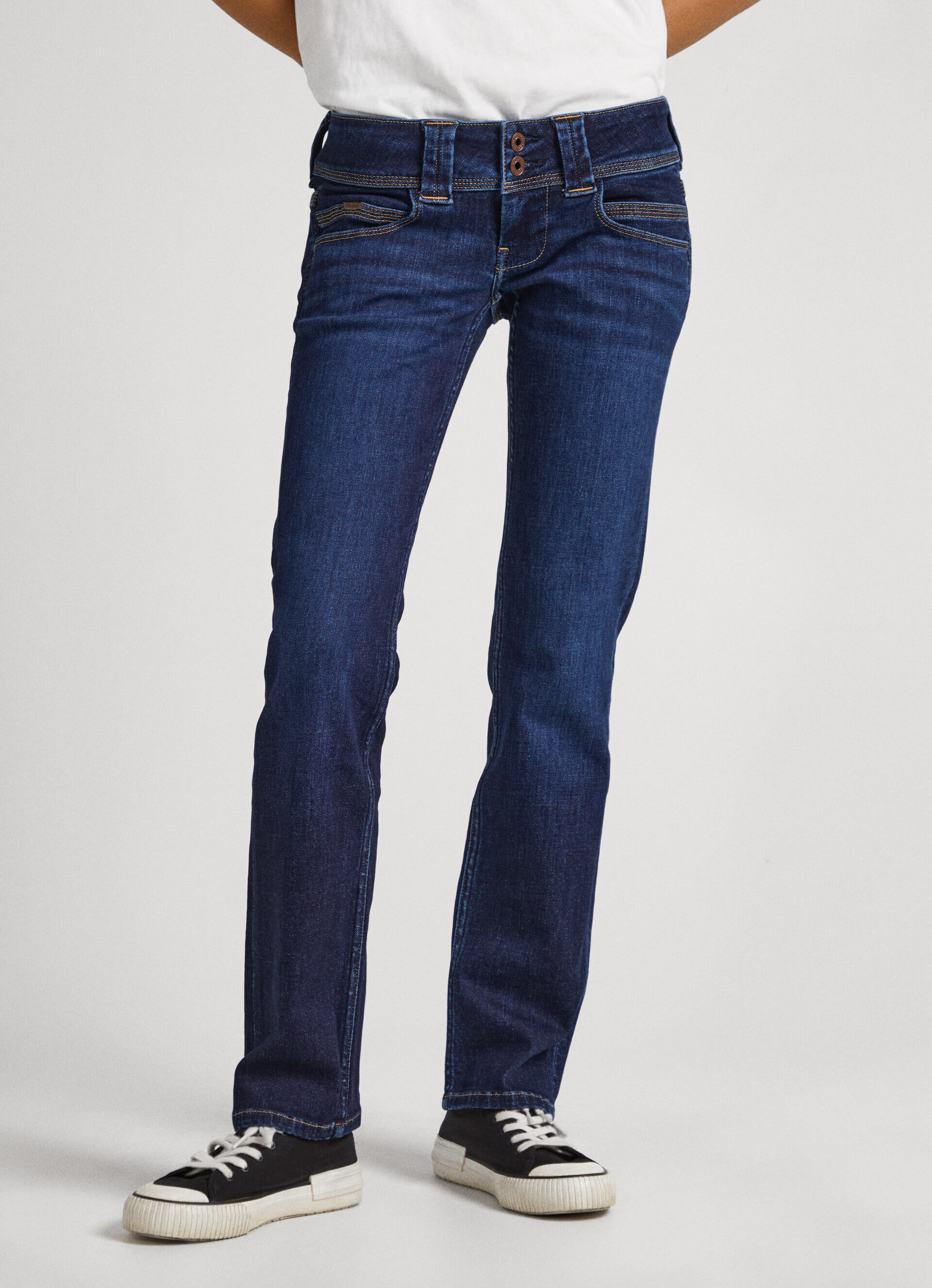 JEANS VENUS FIT REGULAR TIRO BAJO - denim