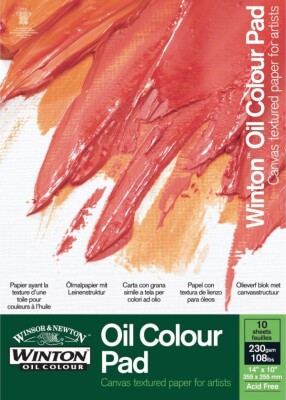 Winsor & Newton - Blok Til Oliemaling - 35X25 CM - 10 Ark