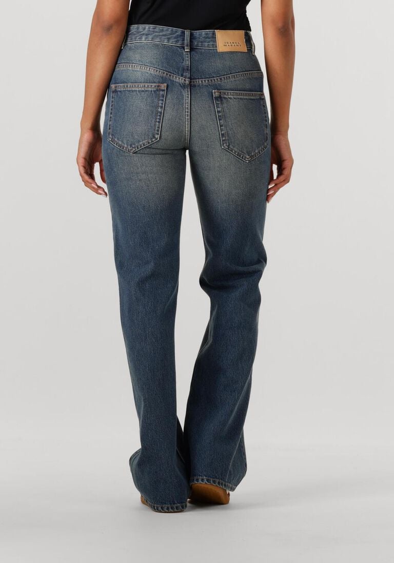 blauwe isabel marant wide jeans belvira-gz 24ppa0002wfc