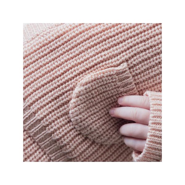 Feetje Vestje Gebreid The Magic is in You Roze