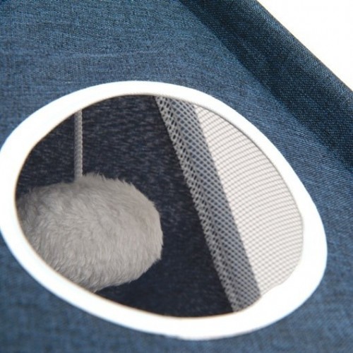 Abrigo dobrável para gatos Catit Vesper Rocket, azul