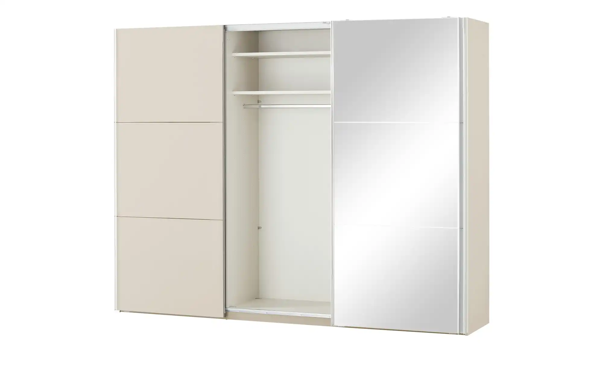 Schwebetürenschrank Ensenso Glas