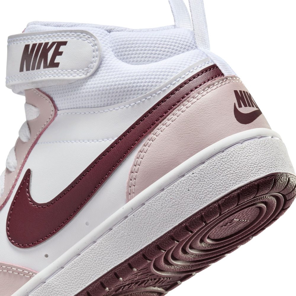 Nike Court Borough Mid 2 Sneaker Kinder weiß