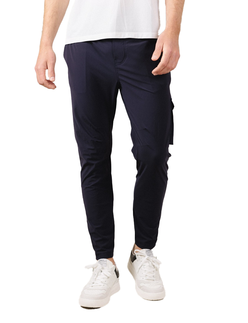HBT PANTALON HOMME  CHRIS CARGO BLEU MARINE