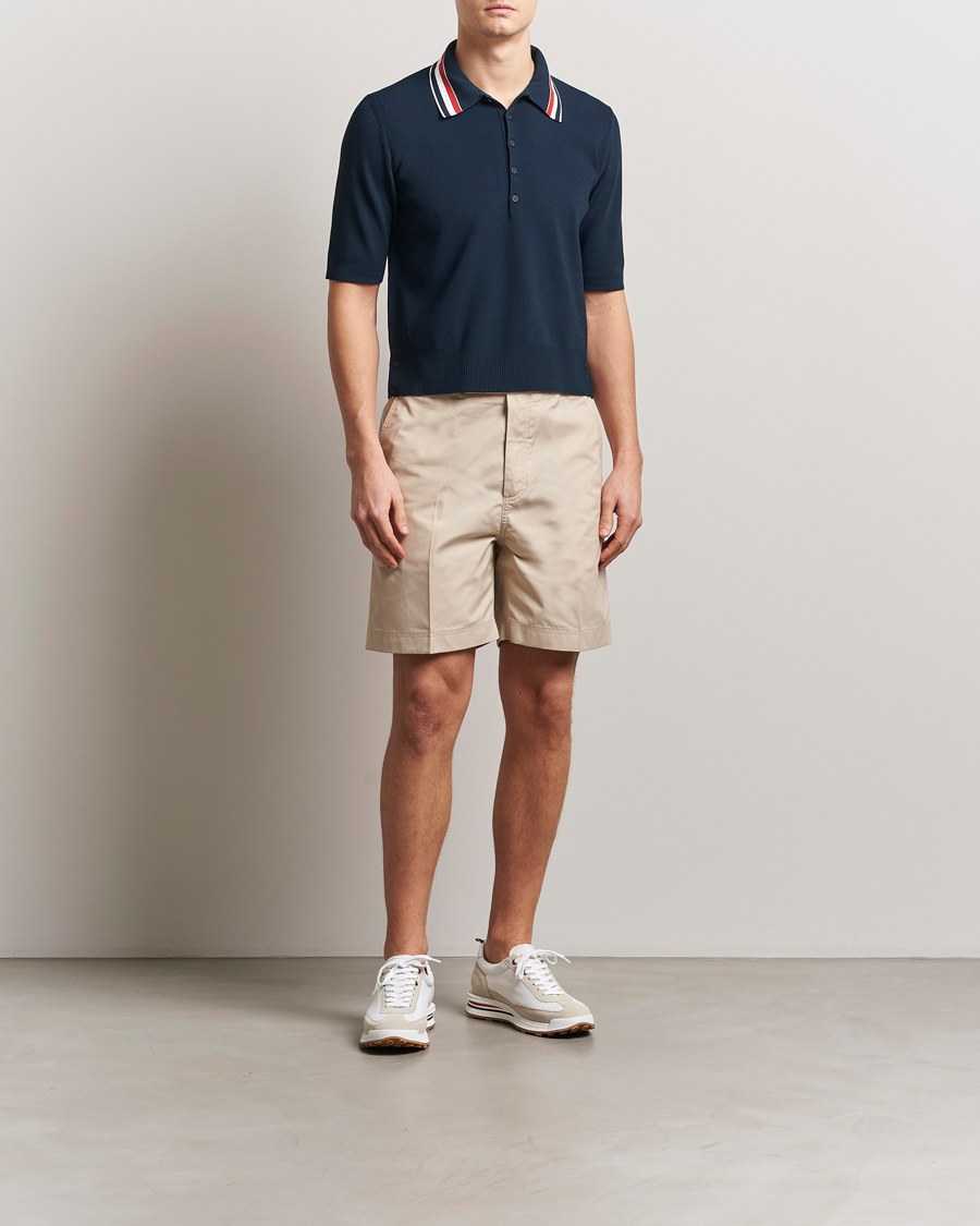 Thom Browne Utility Chino Shorts Khaki