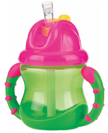 Nûby Flip It Antilekbeker Groen 240ml