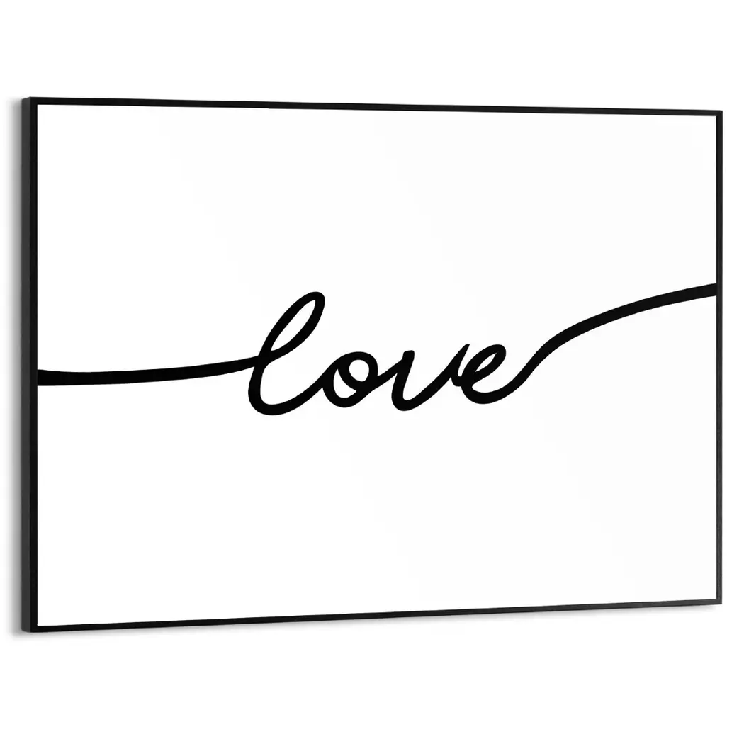 Wandbild 30 x 40 cm Love