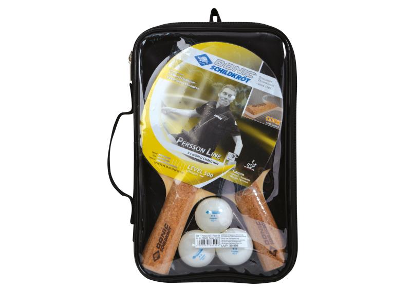 DONIC Schildkröt Tischtennis Set Persson 500 Kork Set Tischtennis-Set