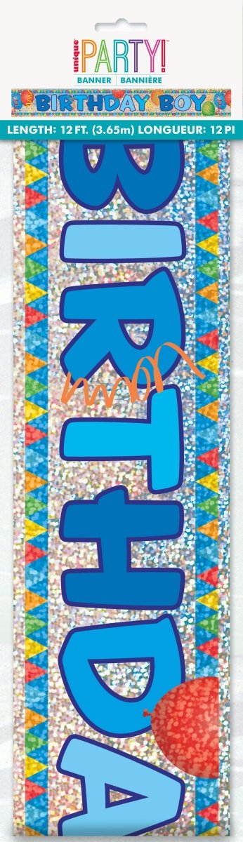 Birthday Boy Banner 3,65m