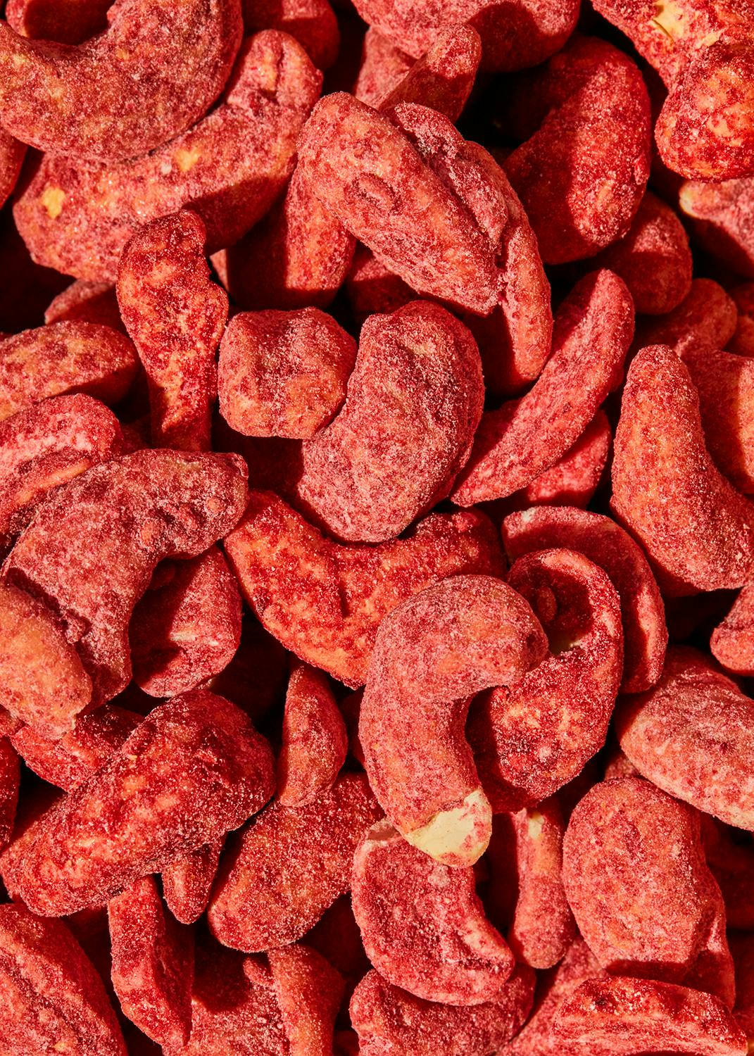 Cashewkerne mit Himbeerpulver 500 g