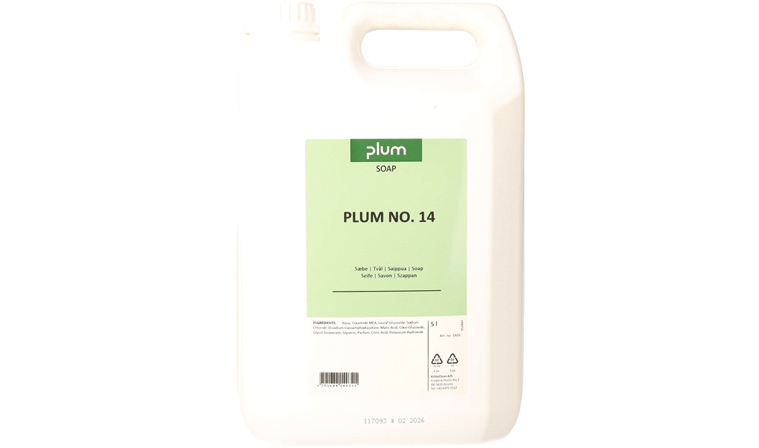 Håndsæbe No. 14 - 5 L - Plum