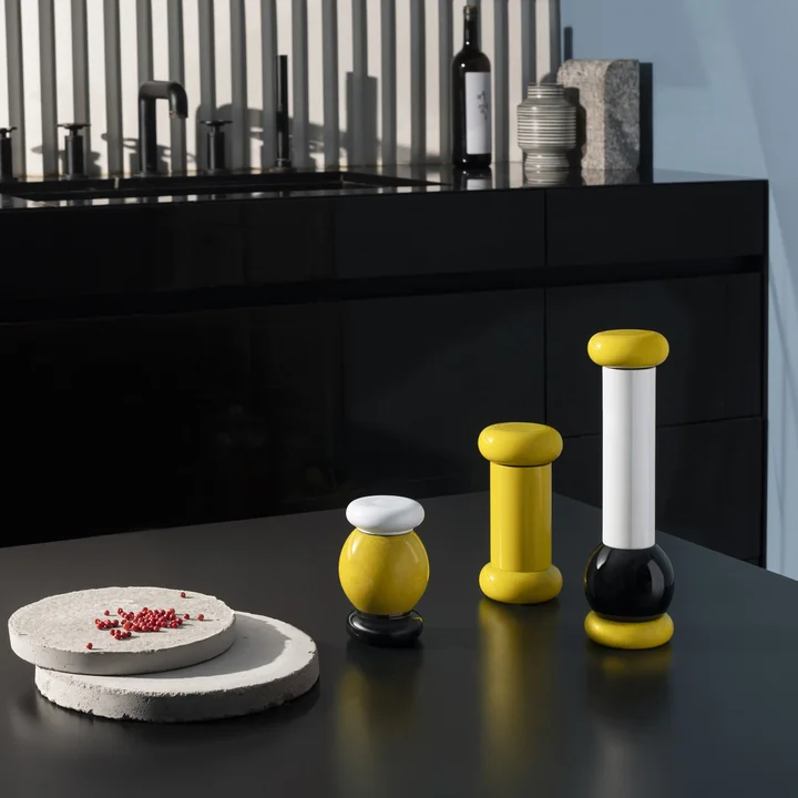 Alessi - Twergi Salz-/Pfeffer- und Gewürzmühle ES19, rosa