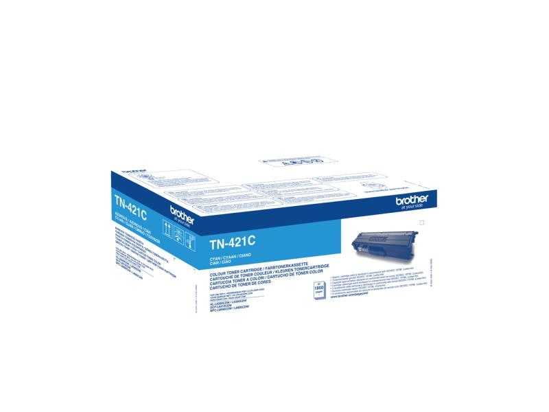 Brother Toner TN-421C Cyan Toner, Cyan