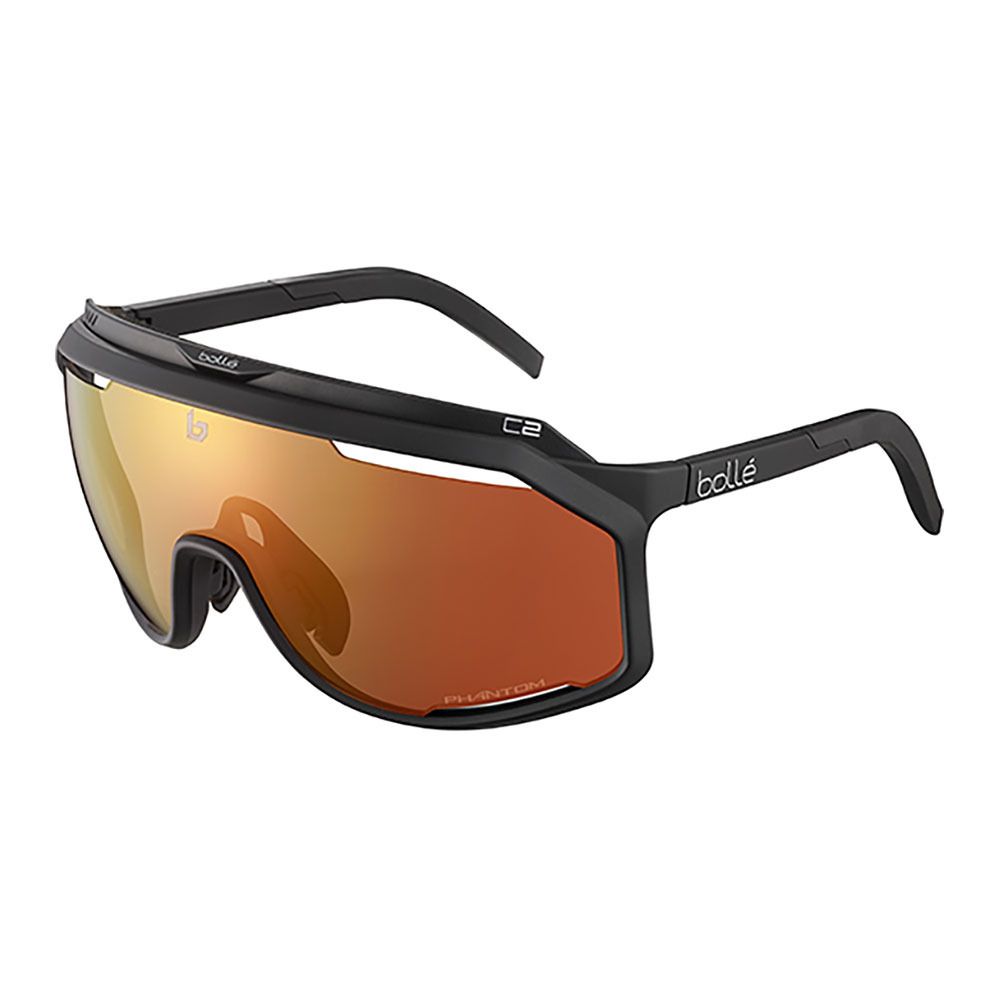 Bolle CHRONOSHIELD - Lunettes de soleil photochromiques black matte/phantom brown red