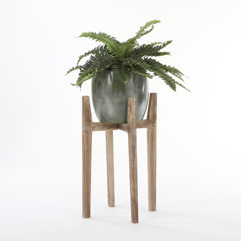 Mica decorations - fougère artificielle en pot h45