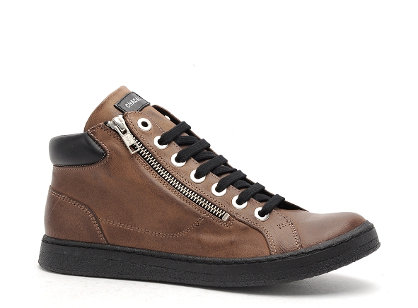 Chacal boots bottine plates femme 6535 marron