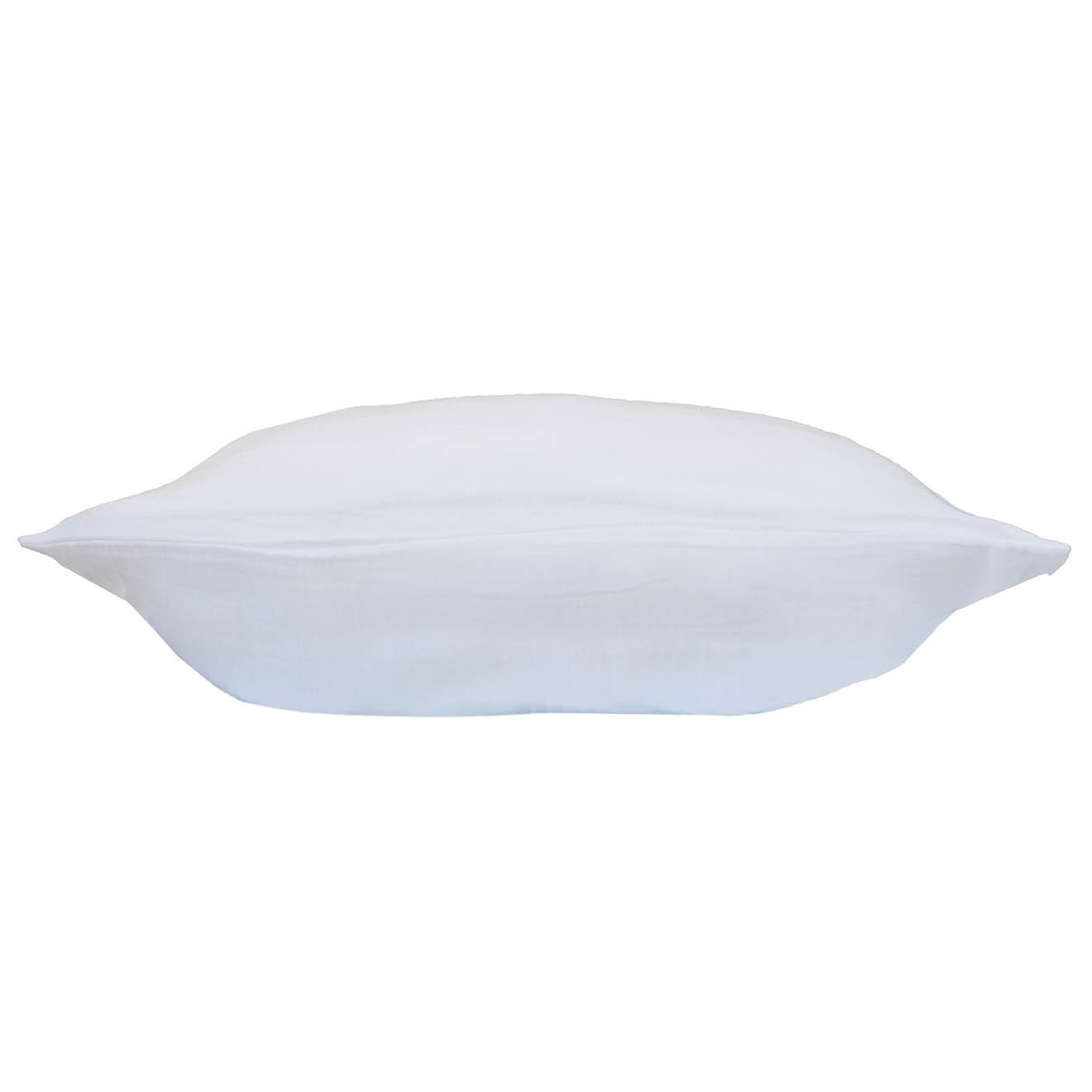 Febronie Home Taie d'oreiller 100% Gaze de Coton Clara blanche