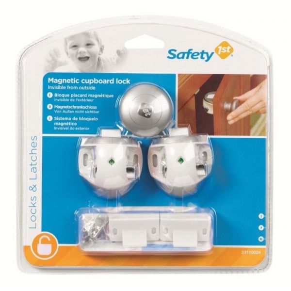 Safety 1st Fecho para armário Magnético White