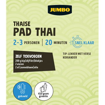 Jumbo Gesneden Verspakket Thaise Pad Thai 2-3 Personen