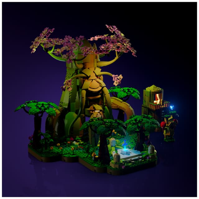 Light My Bricks™ TLOZ Great Deku Tree lyskit