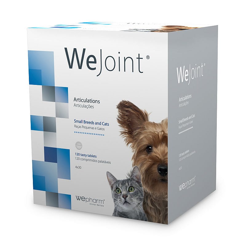 Wepharm WeJoint Gewrichten | Small breed hond & kat | 120 tabletten | 11083