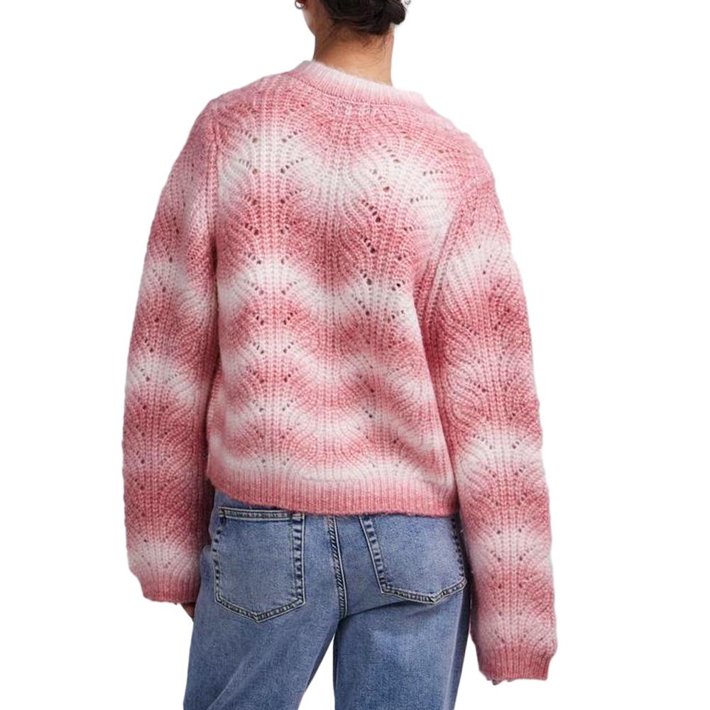 Pieces Pull en Maille Rose Femme PIECES Knit
