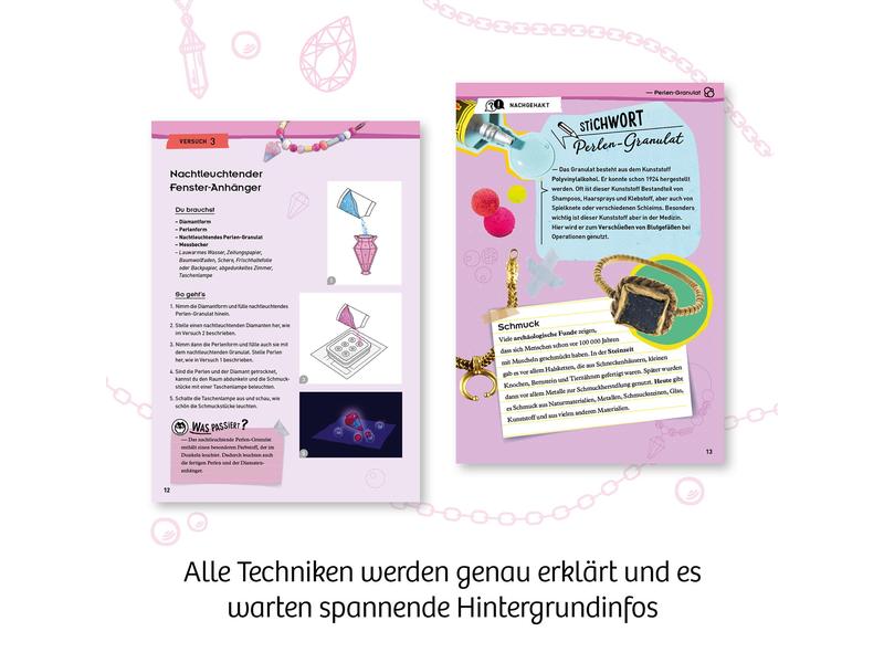 Kosmos Experimentierkasten Schmuck-Studio Einzigartige Ketten und Anhänger designen