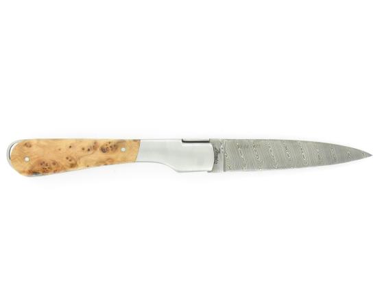 Sperone Genévrier - Damas Couteau de Poche - Sperone par Fontenille Pataud
