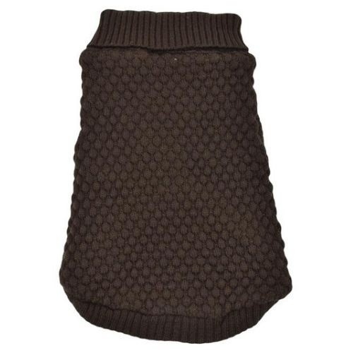 Camisa marrom leal para cães