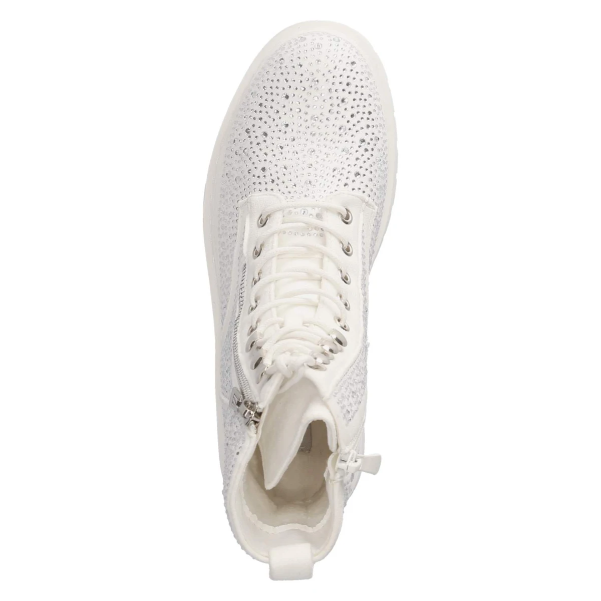 La StradaSchnürstiefeletten - white micro/ stones