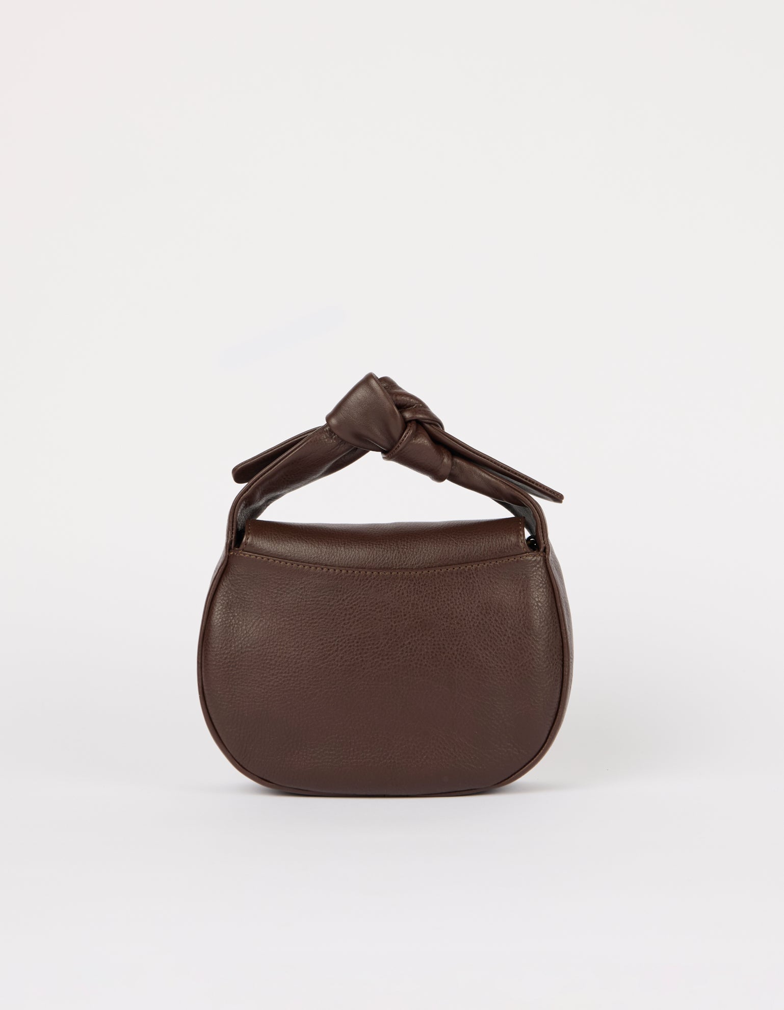 Coco Croissant - Chocolate Soft Grain Leather