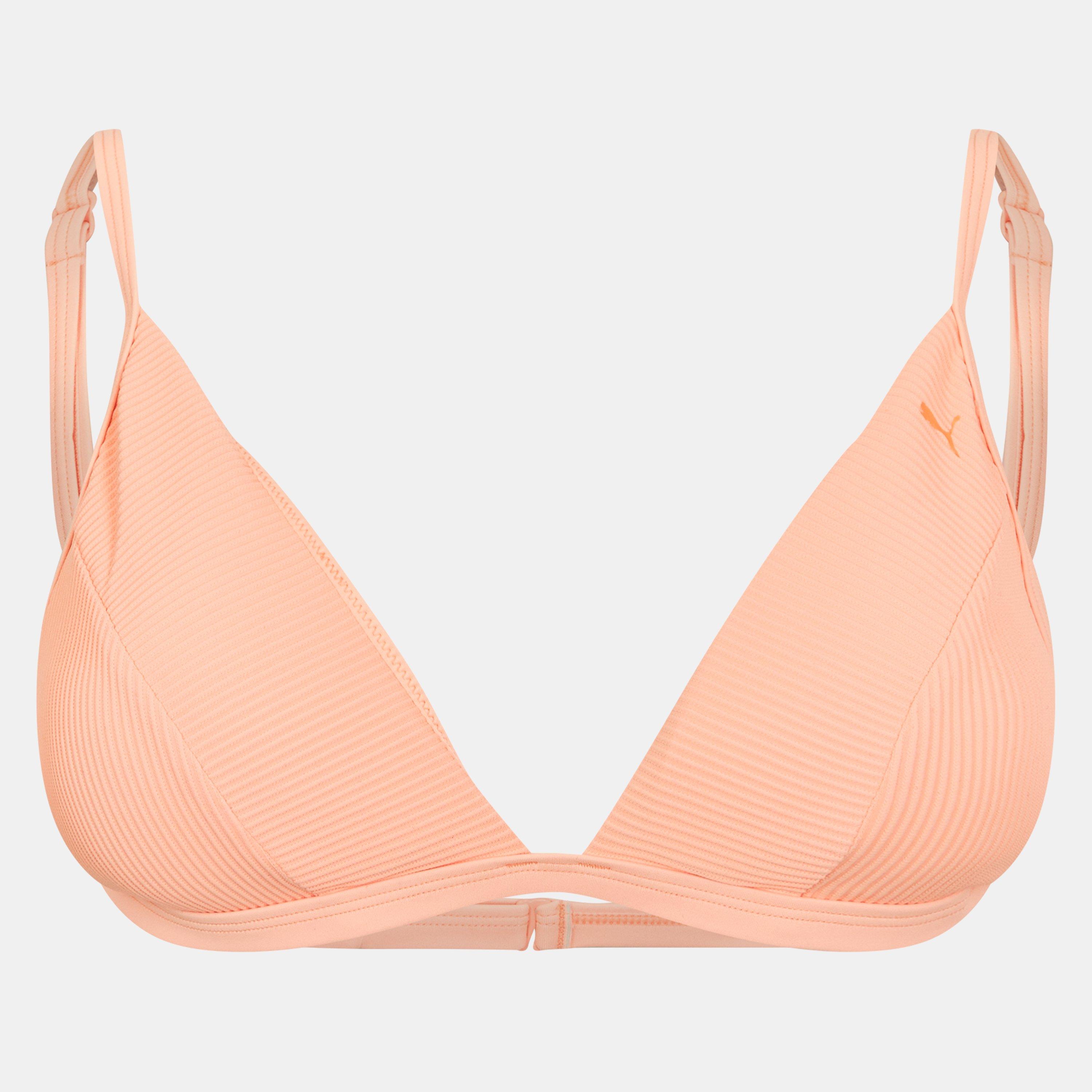 Puma Ribbed Triangle Bikini Top