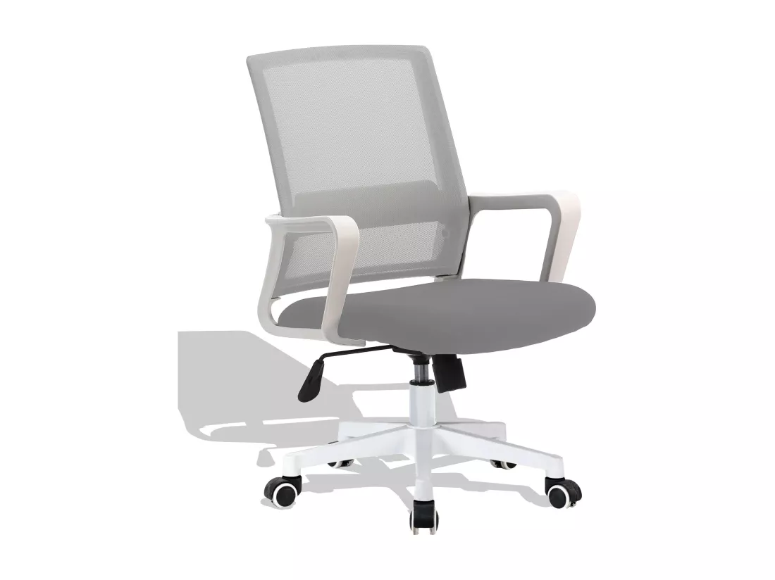 Chaise de bureau en tissu Mesh - Mars - Bleu