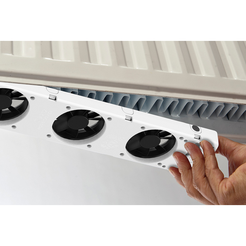 Speedcomfort radiatorventilator Trio wit