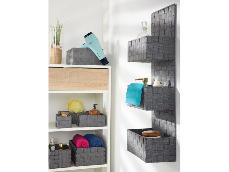 Wandrek of mandenset, binnenframe uit metaal