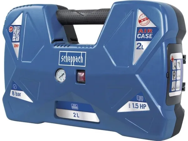 Scheppach luftkompressor Aircase 2 l 8 bar (5906118901)