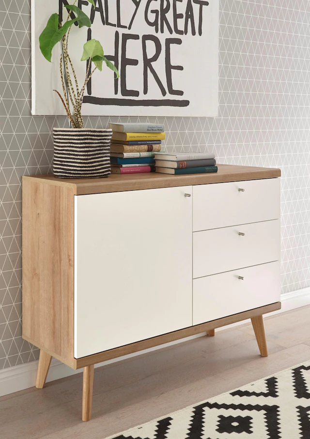 andas Sideboard »Merle« Scandi Design, Breite 107 cm